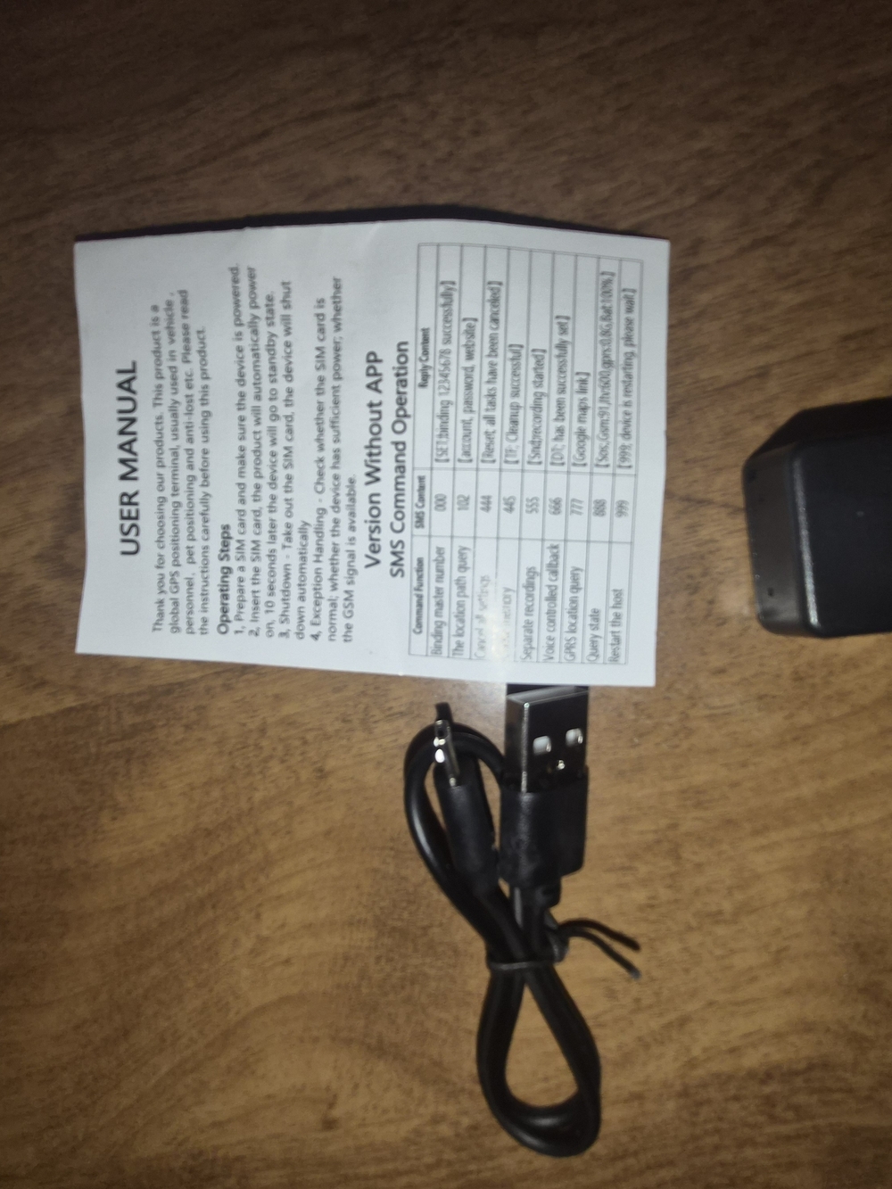 GF-07 GPS Tracker Module - Black - Picture 3 of 5